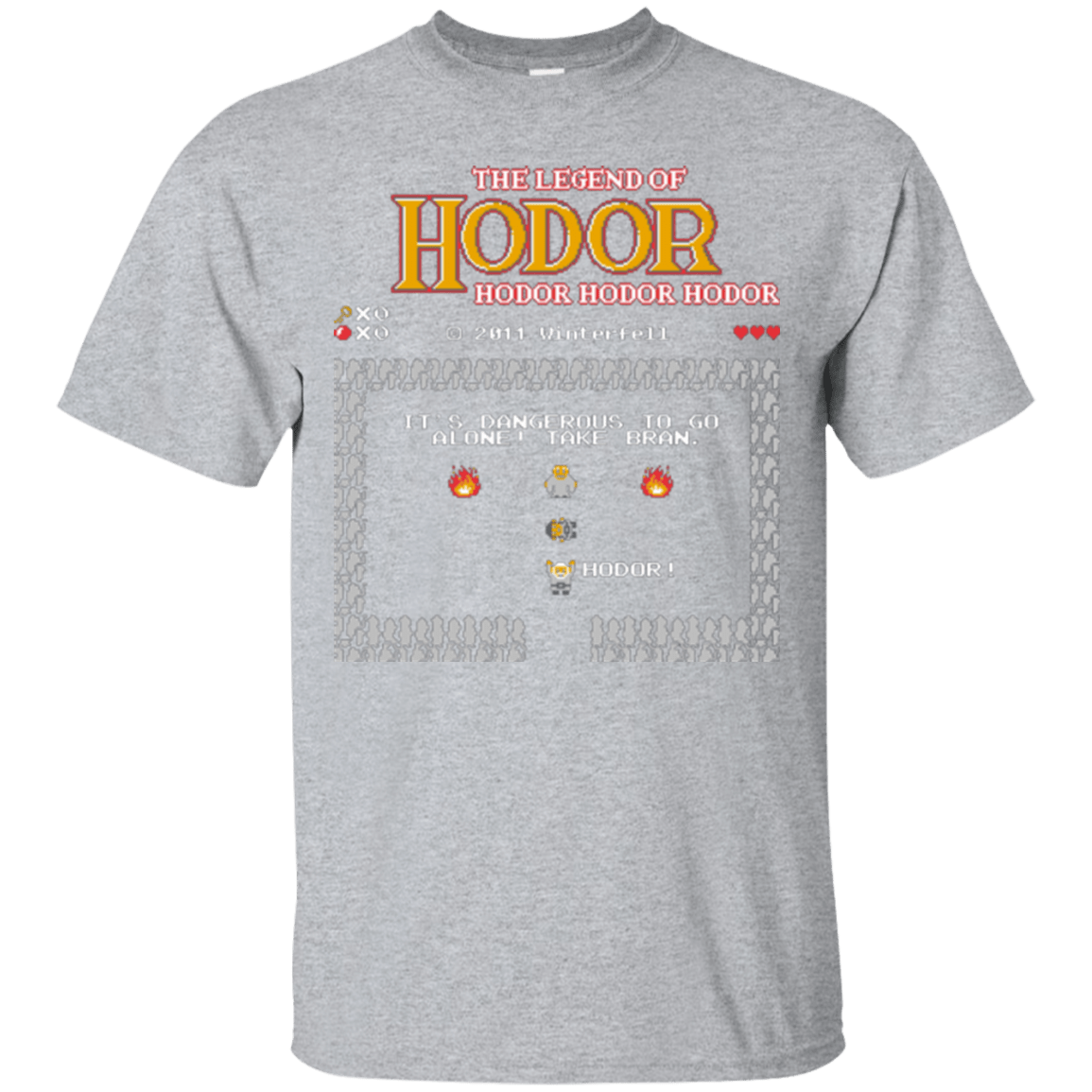 T-Shirts Sport Grey / Small The Legend of Hodor T-Shirt