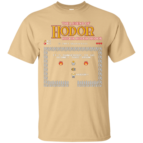 T-Shirts Vegas Gold / Small The Legend of Hodor T-Shirt