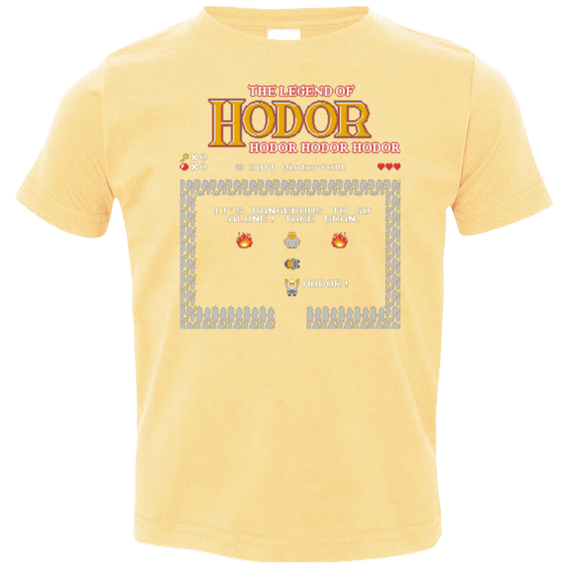 T-Shirts Butter / 2T The Legend of Hodor Toddler Premium T-Shirt