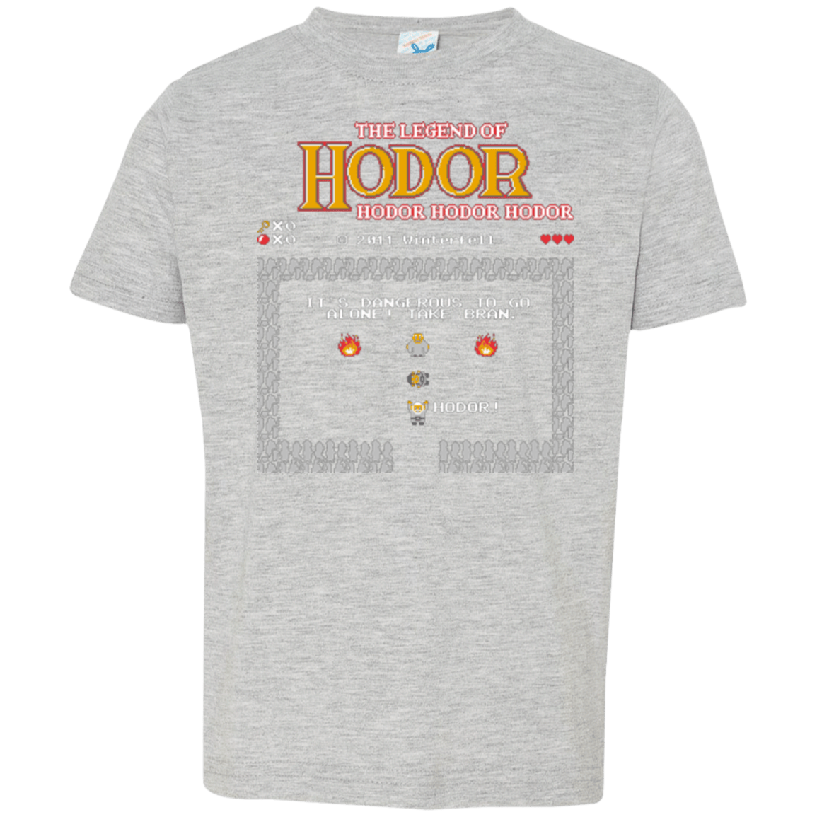 T-Shirts Heather / 2T The Legend of Hodor Toddler Premium T-Shirt