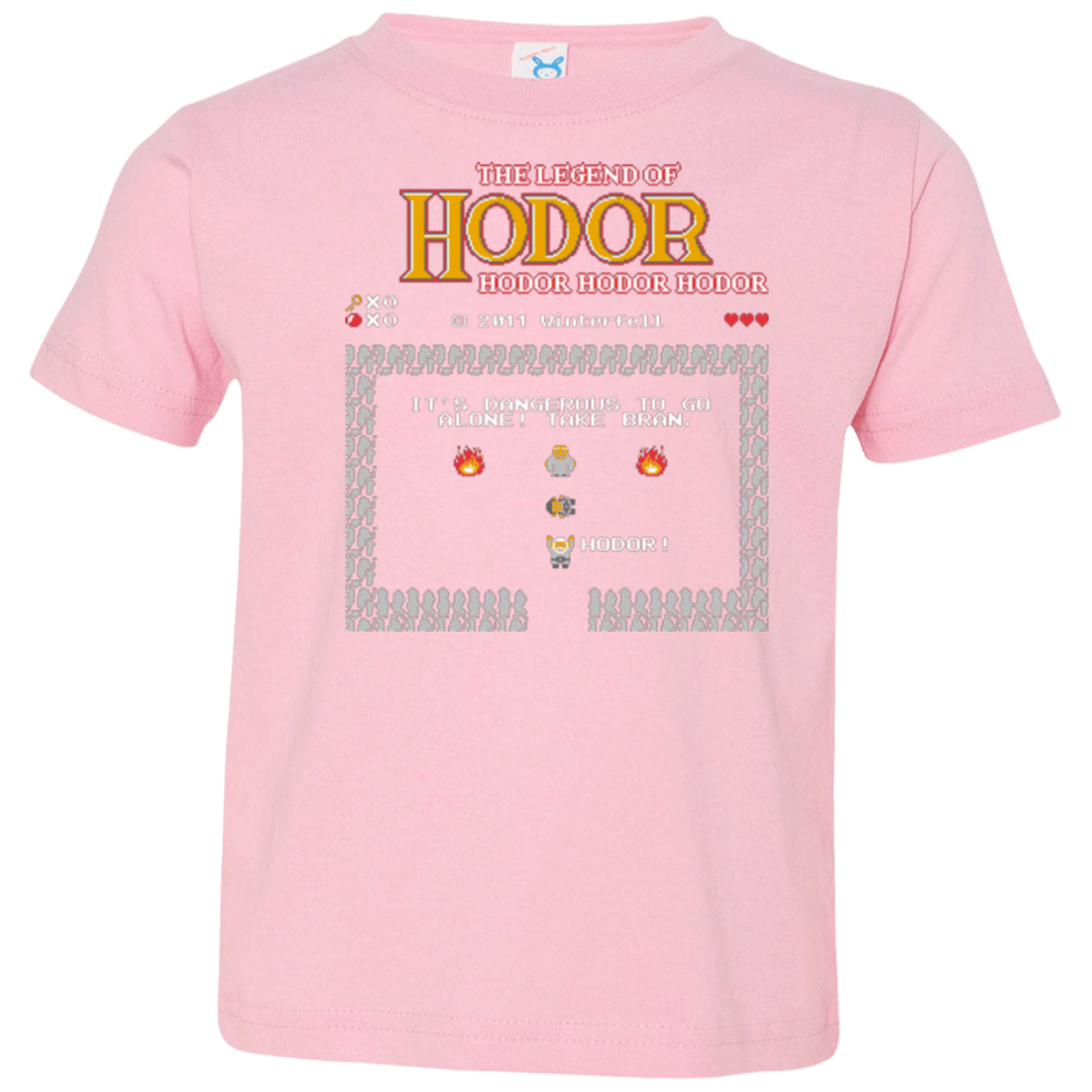 T-Shirts Pink / 2T The Legend of Hodor Toddler Premium T-Shirt