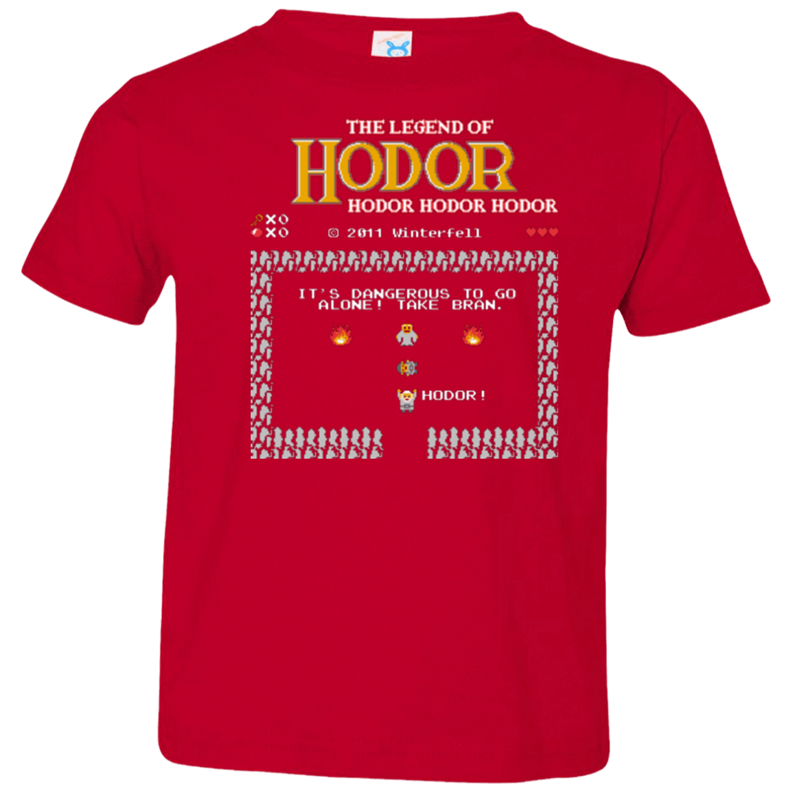 T-Shirts Red / 2T The Legend of Hodor Toddler Premium T-Shirt