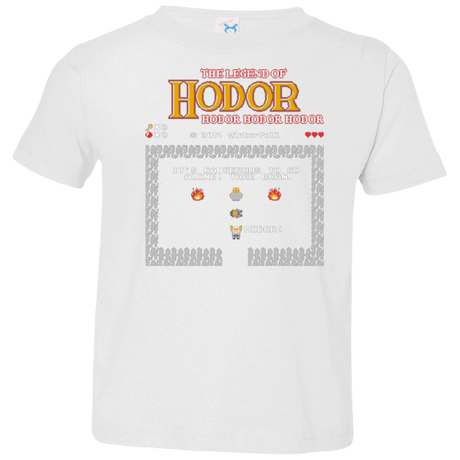 T-Shirts White / 2T The Legend of Hodor Toddler Premium T-Shirt