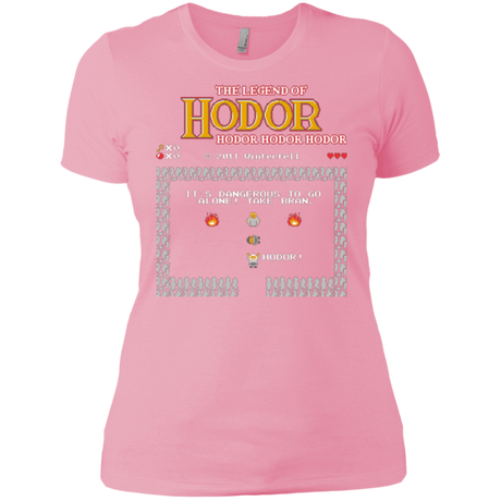 T-Shirts Light Pink / X-Small The Legend of Hodor Women's Premium T-Shirt