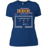 T-Shirts Royal / X-Small The Legend of Hodor Women's Premium T-Shirt