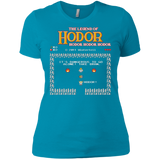 T-Shirts Turquoise / X-Small The Legend of Hodor Women's Premium T-Shirt