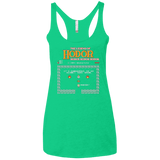 T-Shirts Envy / X-Small The Legend of Hodor Women's Triblend Racerback Tank