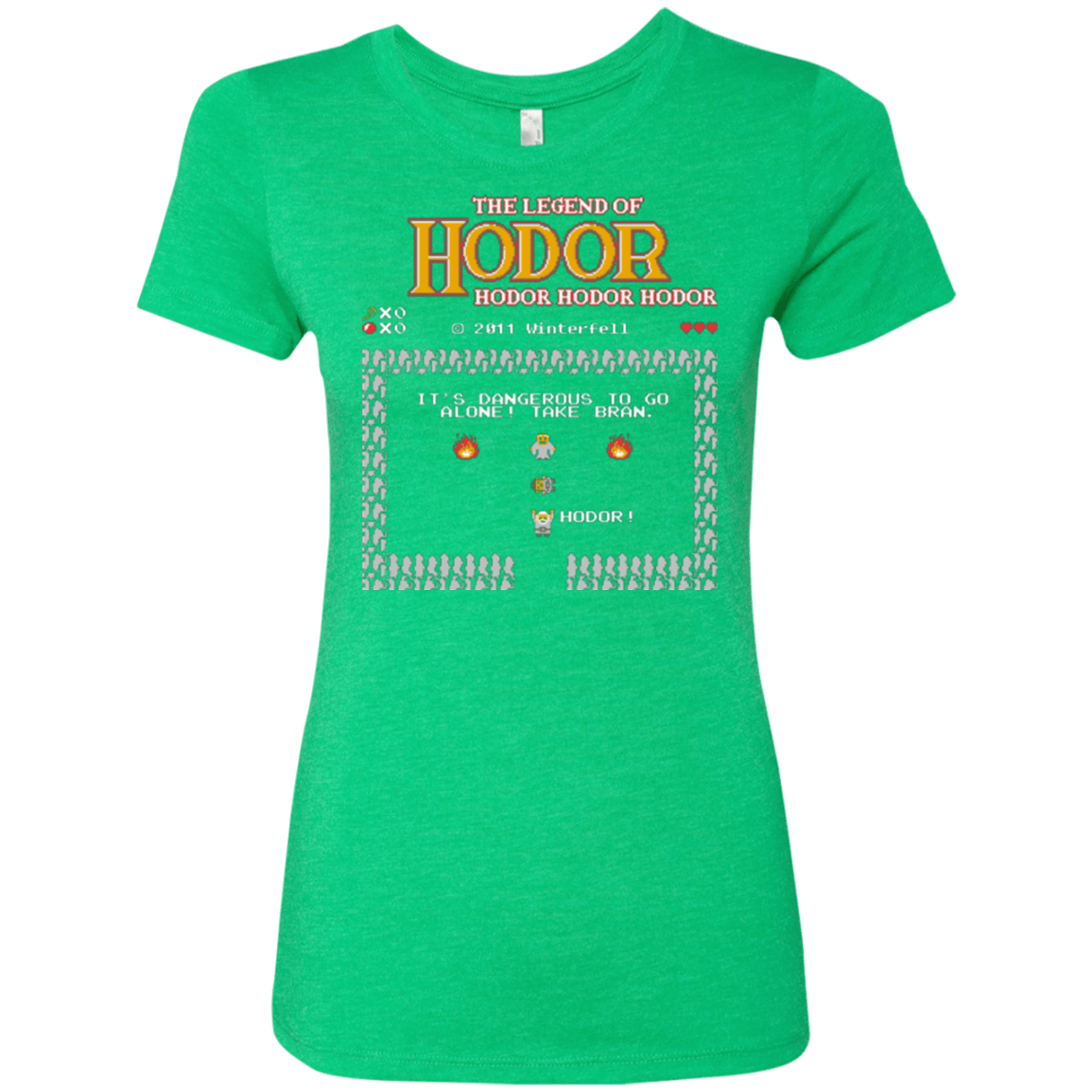 T-Shirts Envy / Small The Legend of Hodor Women's Triblend T-Shirt