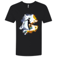 T-Shirts Black / X-Small The Legend Of Korra Avatar State Men's Premium V-Neck
