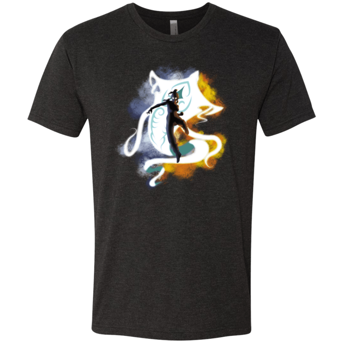 T-Shirts Vintage Black / Small The Legend Of Korra Avatar State Men's Triblend T-Shirt