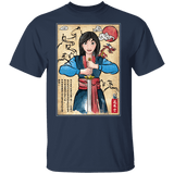 T-Shirts Navy / YXS The Legend of the Woman Warrior Woodblock Youth T-Shirt