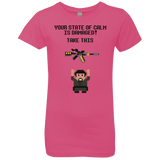 T-Shirts Hot Pink / YXS The Legend of Vera Girls Premium T-Shirt