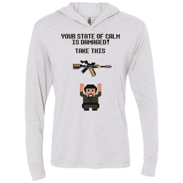 T-Shirts Heather White / X-Small The Legend of Vera Triblend Long Sleeve Hoodie Tee