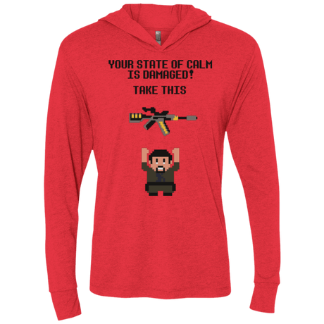 T-Shirts Vintage Red / X-Small The Legend of Vera Triblend Long Sleeve Hoodie Tee