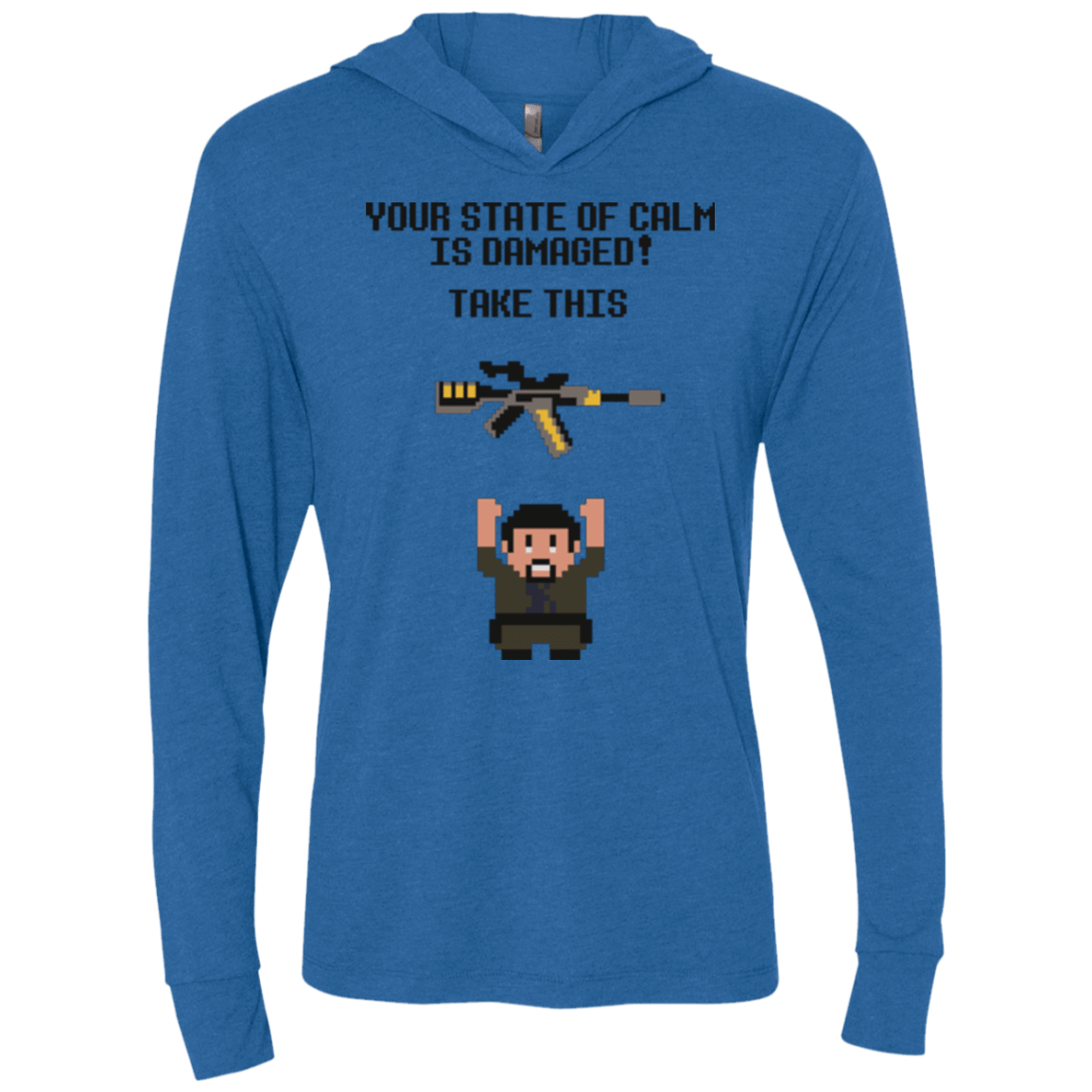 T-Shirts Vintage Royal / X-Small The Legend of Vera Triblend Long Sleeve Hoodie Tee