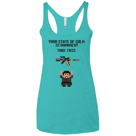 T-Shirts Tahiti Blue / X-Small The Legend of Vera Women's Triblend Racerback Tank