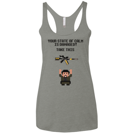T-Shirts Venetian Grey / X-Small The Legend of Vera Women's Triblend Racerback Tank