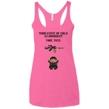 T-Shirts Vintage Pink / X-Small The Legend of Vera Women's Triblend Racerback Tank