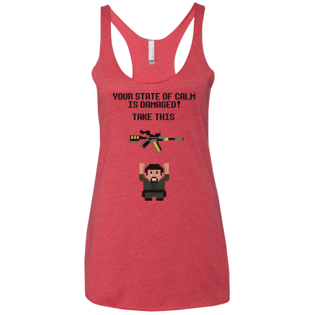 T-Shirts Vintage Red / X-Small The Legend of Vera Women's Triblend Racerback Tank