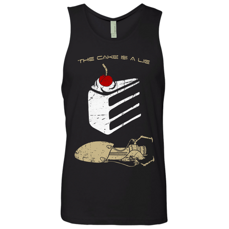 T-Shirts Black / S The Lie Men's Premium Tank Top