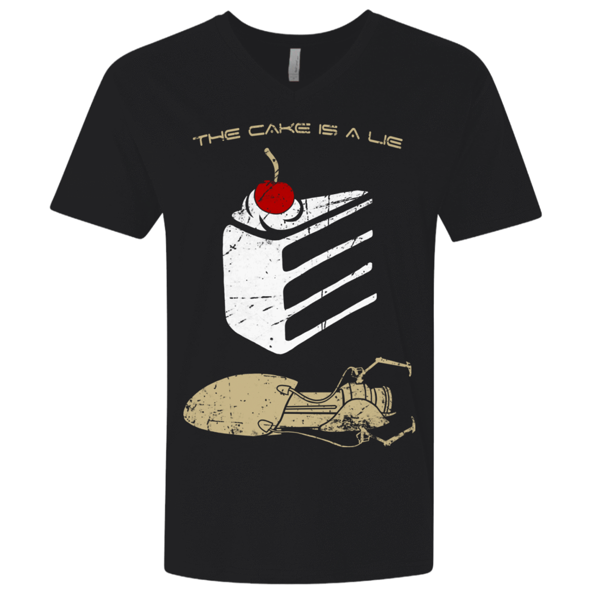T-Shirts Black / X-Small The Lie Men's Premium V-Neck