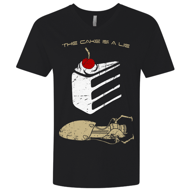 T-Shirts Black / X-Small The Lie Men's Premium V-Neck