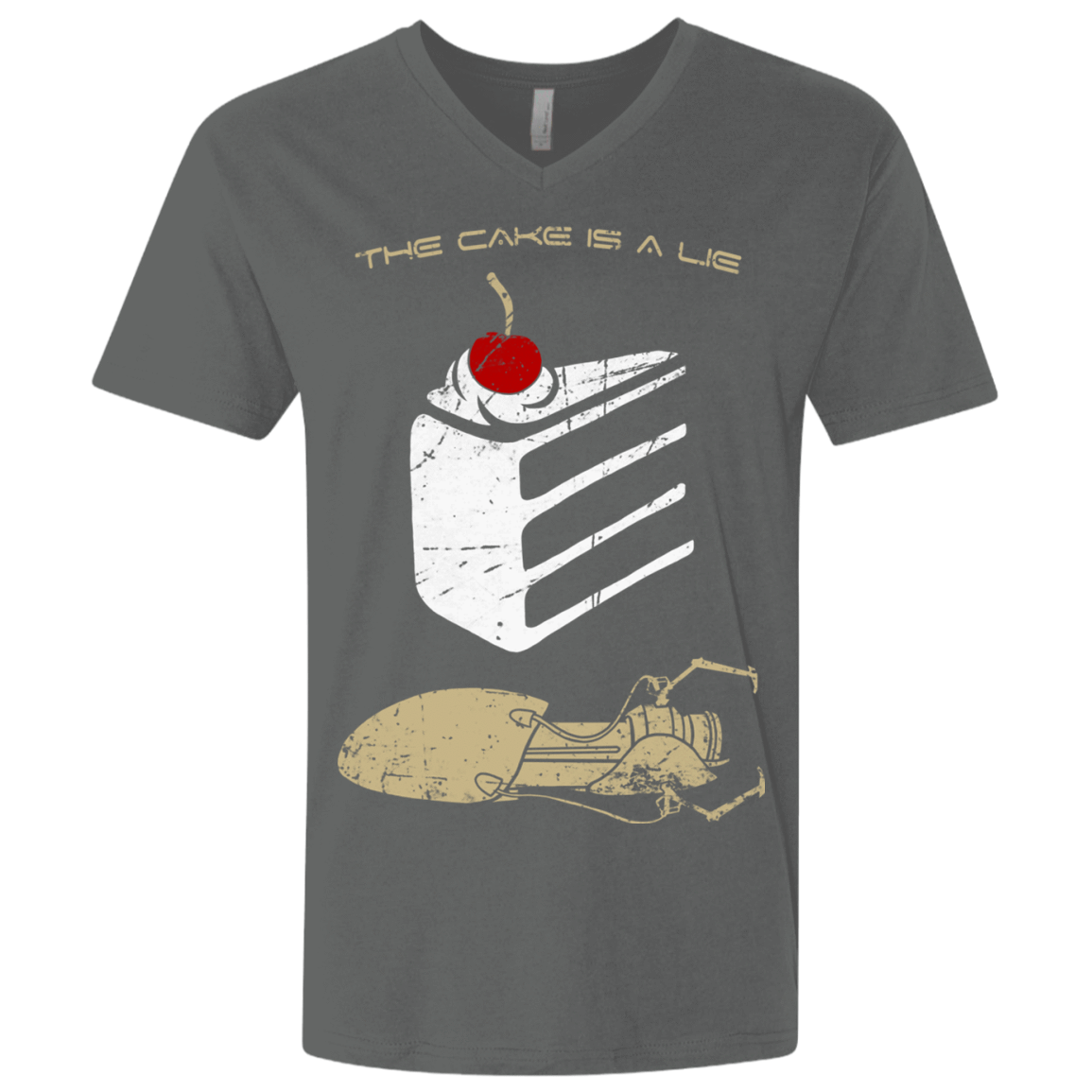 T-Shirts Heavy Metal / X-Small The Lie Men's Premium V-Neck