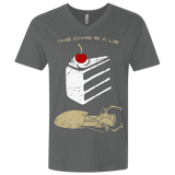 T-Shirts Heavy Metal / X-Small The Lie Men's Premium V-Neck