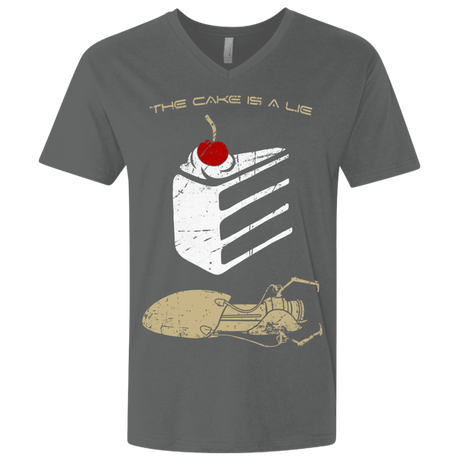 T-Shirts Heavy Metal / X-Small The Lie Men's Premium V-Neck
