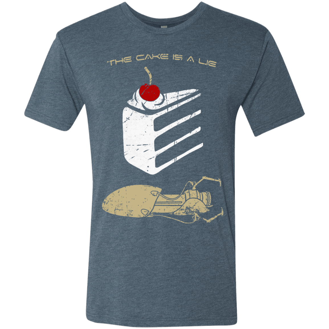 T-Shirts Indigo / S The Lie Men's Triblend T-Shirt