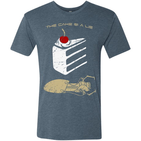 T-Shirts Indigo / S The Lie Men's Triblend T-Shirt