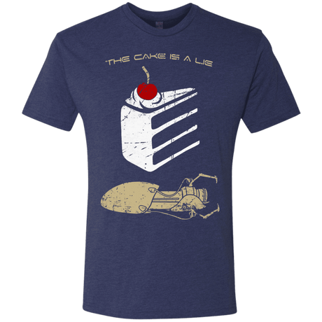 T-Shirts Vintage Navy / S The Lie Men's Triblend T-Shirt