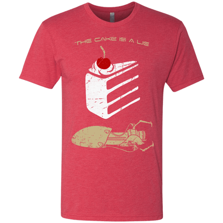 T-Shirts Vintage Red / S The Lie Men's Triblend T-Shirt
