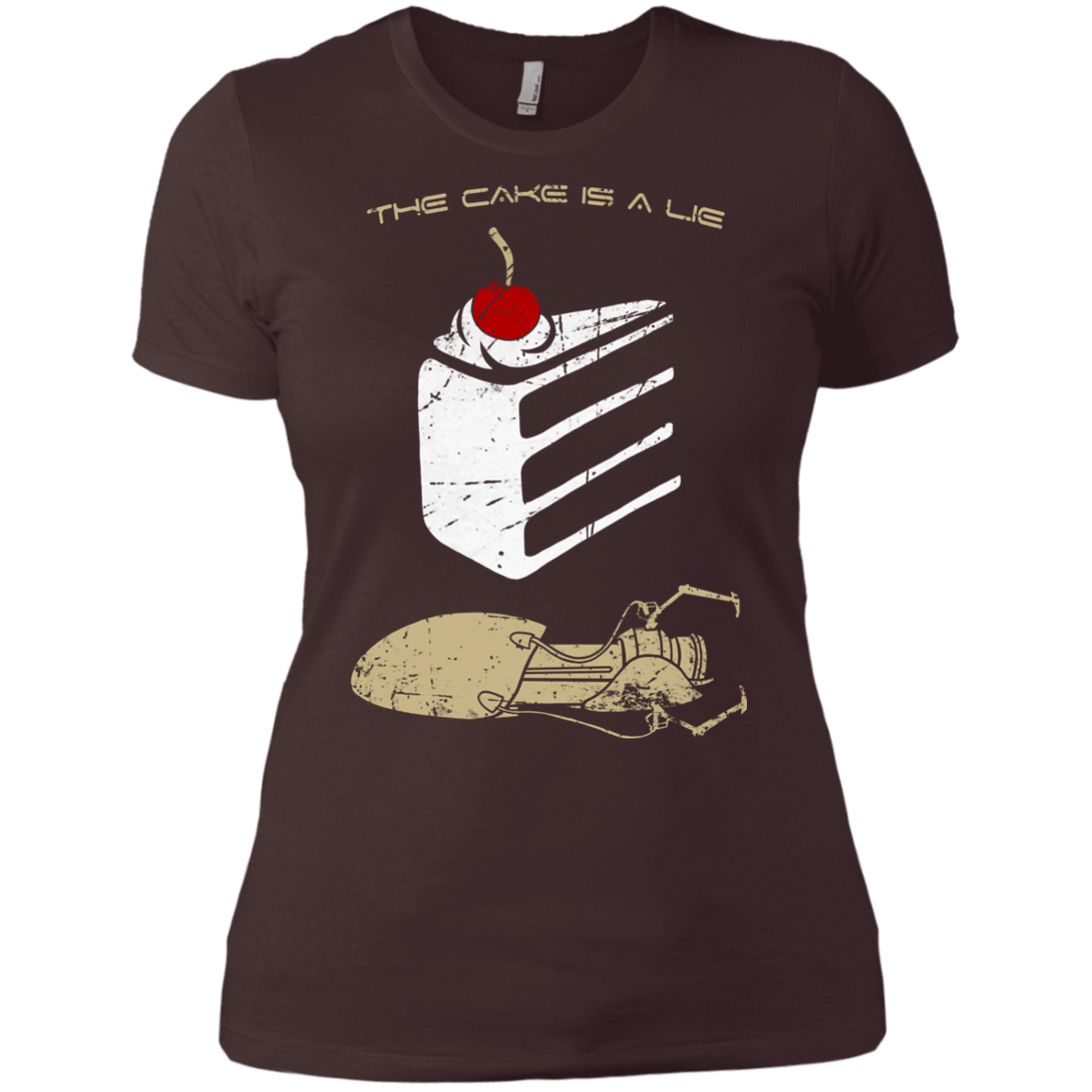 T-Shirts Dark Chocolate / X-Small The Lie Women's Premium T-Shirt