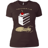 T-Shirts Dark Chocolate / X-Small The Lie Women's Premium T-Shirt