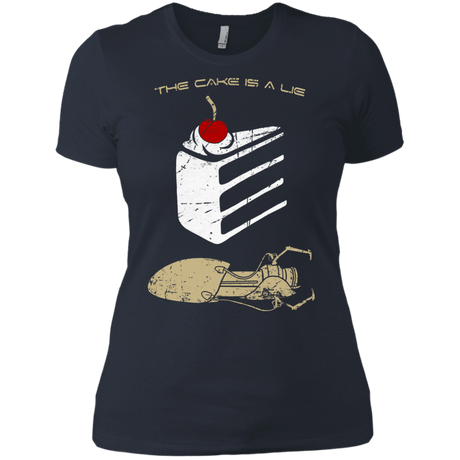 T-Shirts Indigo / X-Small The Lie Women's Premium T-Shirt