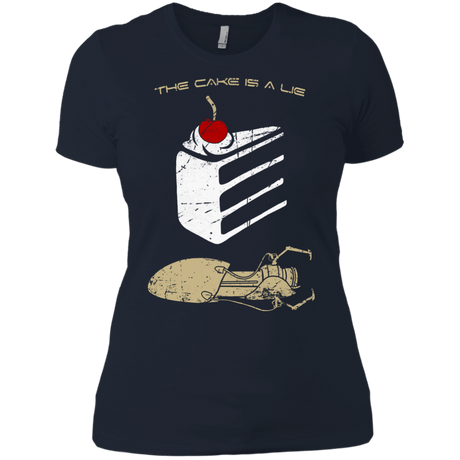 T-Shirts Midnight Navy / X-Small The Lie Women's Premium T-Shirt