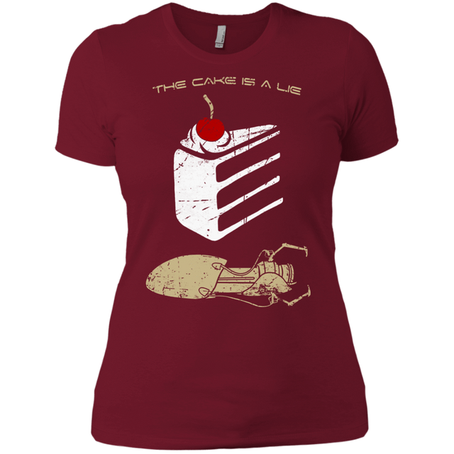 T-Shirts Scarlet / X-Small The Lie Women's Premium T-Shirt