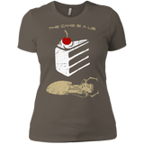 T-Shirts Warm Grey / X-Small The Lie Women's Premium T-Shirt