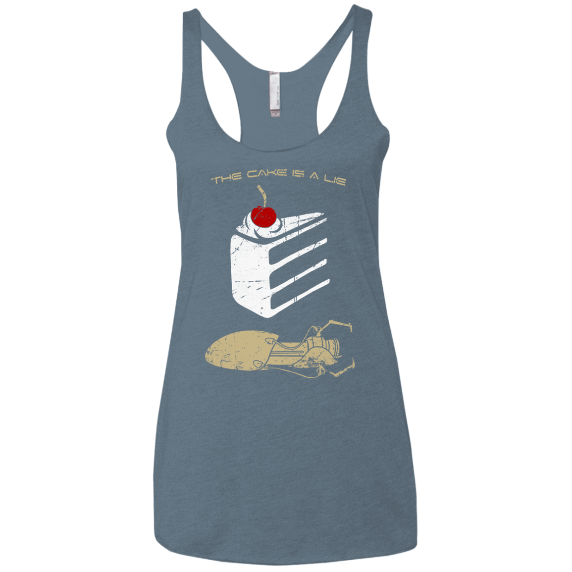 The Lie Women's Triblend Racerback Tank