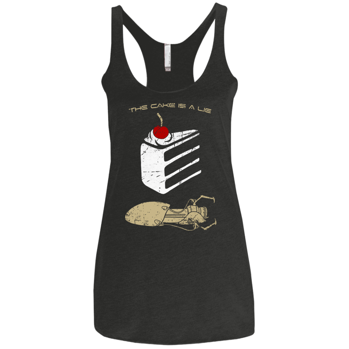 The Lie Women's Triblend Racerback Tank