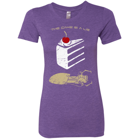 T-Shirts Purple Rush / S The Lie Women's Triblend T-Shirt