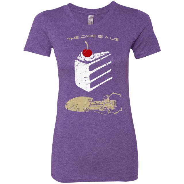 T-Shirts Purple Rush / S The Lie Women's Triblend T-Shirt
