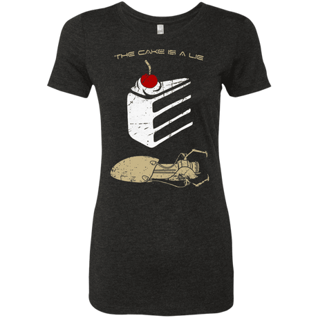 T-Shirts Vintage Black / S The Lie Women's Triblend T-Shirt