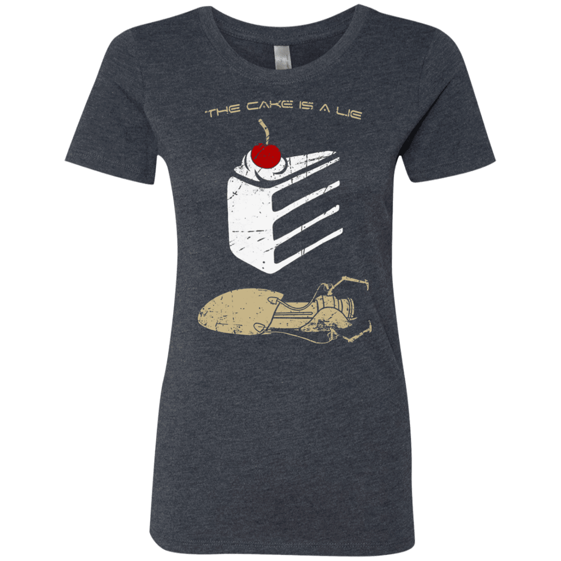 T-Shirts Vintage Navy / S The Lie Women's Triblend T-Shirt