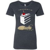 T-Shirts Vintage Navy / S The Lie Women's Triblend T-Shirt