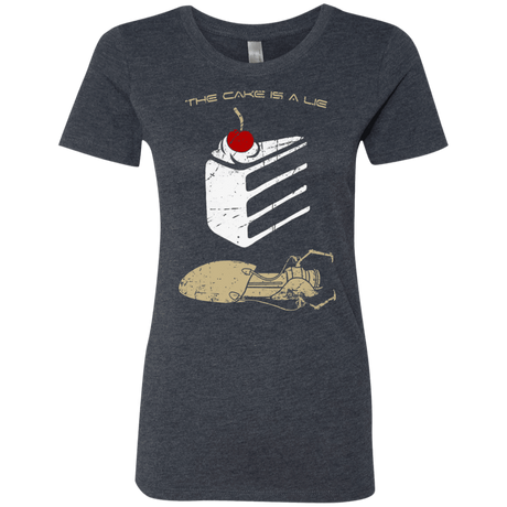 T-Shirts Vintage Navy / S The Lie Women's Triblend T-Shirt