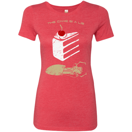T-Shirts Vintage Red / S The Lie Women's Triblend T-Shirt