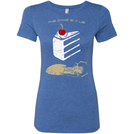 T-Shirts Vintage Royal / S The Lie Women's Triblend T-Shirt