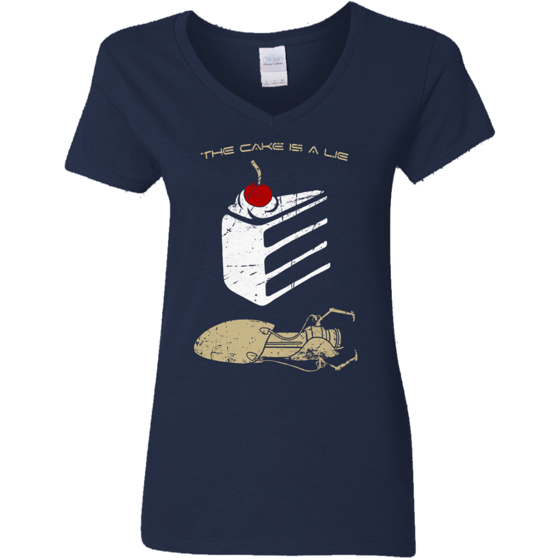 The Lie Women's V-Neck T-Shirt